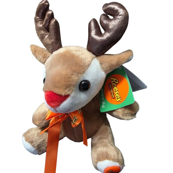 Hershey's Reese's Reindeer 8" Plush - Picture 4 of 10